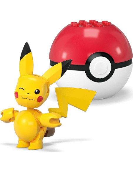 Juguete de Construcción MEGA Pokémon Pikachu y Ditto Juguete de Construcción MEGA Pokémon Pikachu y Ditto