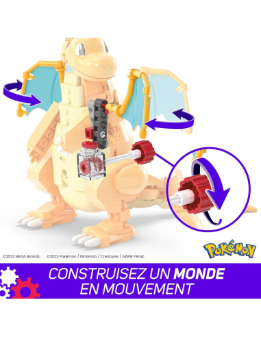 Set de Construcción MEGA Pokémon Dragonite 388 Piezas 17.78 cm