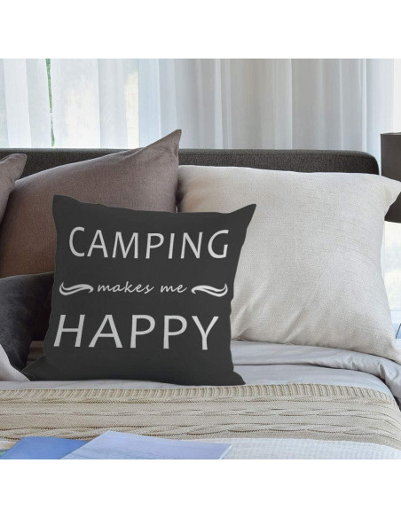 Funda de Cojín Cuadrada 45x45 cm HGOD DESIGNS Camping Funda de Cojín Cuadrada 45x45 cm HGOD DESIGNS Camping
