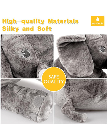 Juguete de Peluche Elefante Homily 60 cm Gigante Juguete de Peluche Elefante Homily 60 cm Gigante