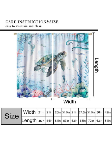 Cortinas AAVEUP Nauticas 2 Paneles 53x114cm Blackout Cortinas AAVEUP Nauticas 2 Paneles 53x114cm Blackout