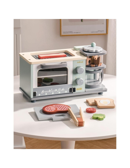 Juego de Cocina ROBUD - Set de Desayuno Madera 3 Años Juego de Cocina ROBUD - Set de Desayuno Madera 3 Años