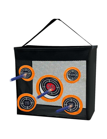 Bolsa de Malla Plegable Punieayi para Dardos Nerf 34x12x30cm Bolsa de Malla Plegable Punieayi para Dardos Nerf 34x12x30cm