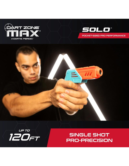 Dart Zone Max Solo Pro Blaster de Dardos de Espuma 10 Dardos Dart Zone Max Solo Pro Blaster de Dardos de Espuma 10 Dardos