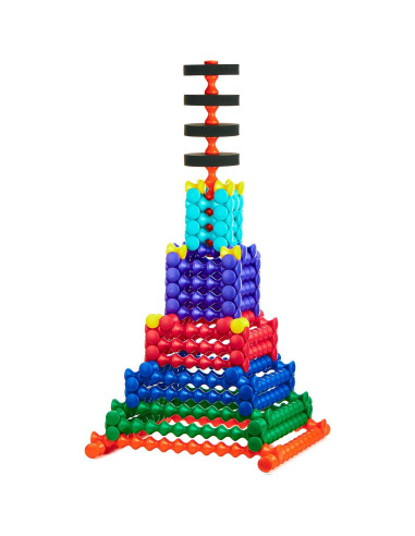 Set de Juego Jumbo Playstix Popular Playthings 80 Piezas