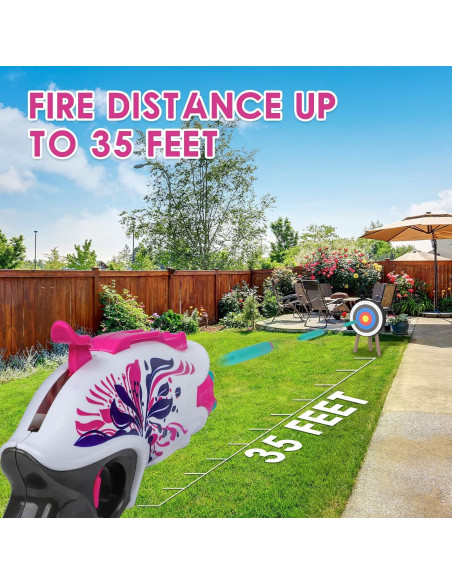 Blaster de Dardos Rosa EP Exercise N Play 20 Dardos 10m Blaster de Dardos Rosa EP Exercise N Play 20 Dardos 10m