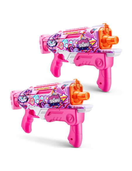 Pistola de Agua X-Shot Hyperload 2 Piezas Rápido-Llenado Pistola de Agua X-Shot Hyperload 2 Piezas Rápido-Llenado