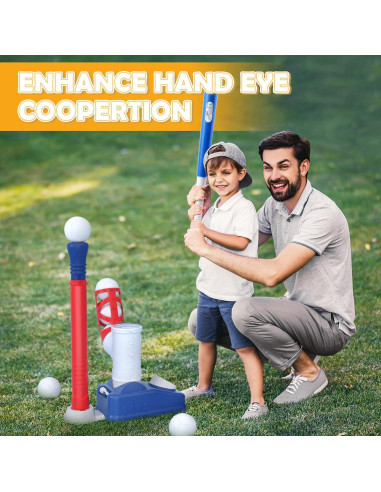 Conjunto de T-Ball EagleStone para niños 3-5 años