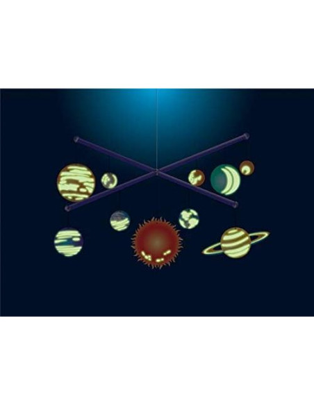 Kit Móvil Solar Brilla en la Oscuridad 4M - 42 cm Kit Móvil Solar Brilla en la Oscuridad 4M - 42 cm