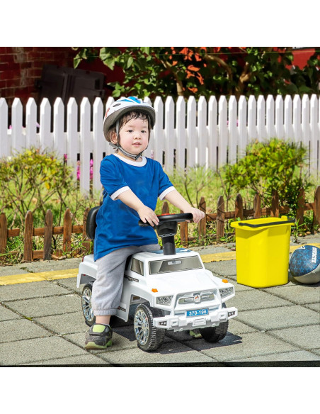 Coche de empuje Aosom SUV para niños con bocina y luces Coche de empuje Aosom SUV para niños con bocina y luces