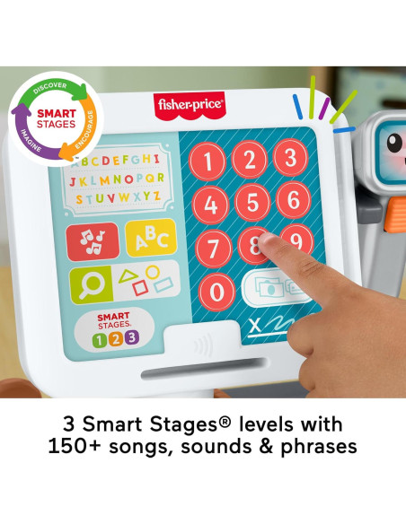 Caja Registradora Juguete Fisher-Price Ríe y Aprende 20 Piezas Caja Registradora Juguete Fisher-Price Ríe y Aprende 20 Piezas