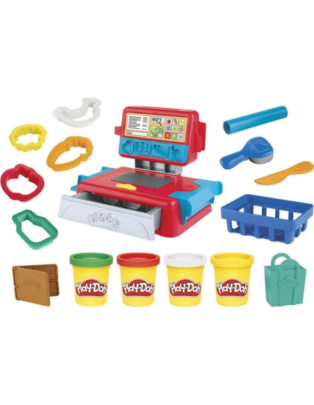 Caja Registradora Play-Doh para Niños 3+ con Sonidos y Accesorios Caja Registradora Play-Doh para Niños 3+ con Sonidos y Accesorios