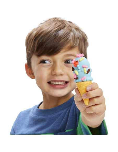 Juego de helados Peppa Pig con camión y 5 latas Play-Doh Juego de helados Peppa Pig con camión y 5 latas Play-Doh
