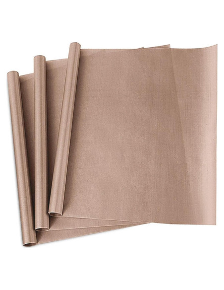 Paquete de 3 Hojas de Teflón PTFE YRYM HT 40.64x50.8 cm Paquete de 3 Hojas de Teflón PTFE YRYM HT 40.64x50.8 cm