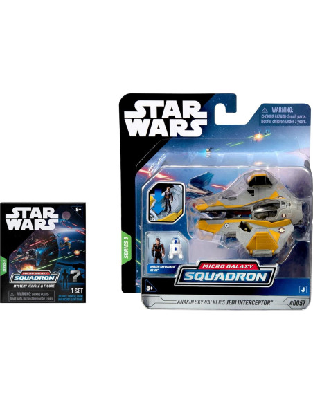 Bundle Misterioso Interceptor Jedi Anakin Skywalker 15cm Bundle Misterioso Interceptor Jedi Anakin Skywalker 15cm