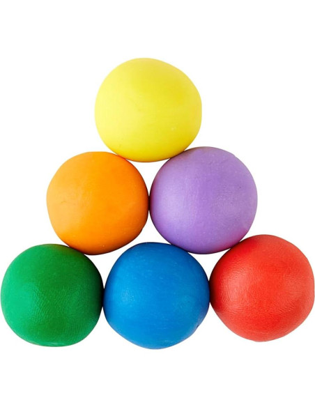Masa de Jugar Sin Gluten 6 Colores Clásicos 0.68 kg Masa de Jugar Sin Gluten 6 Colores Clásicos 0.68 kg