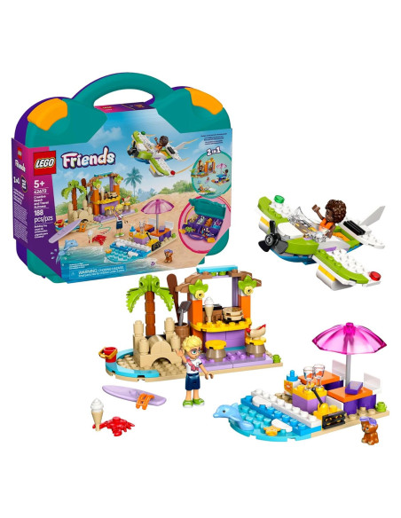 LEGO Friends Maleta Creativa Playa y Viaje 42672 - 188 Piezas LEGO Friends Maleta Creativa Playa y Viaje 42672 - 188 Piezas