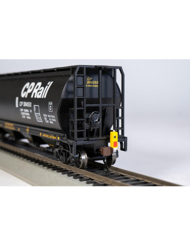 Vagón Hopper Cilíndrico Bachmann CP Rail HO con LED