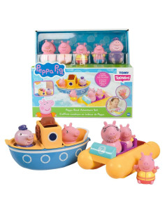Juguetes de baño Toomies Peppa Pig - Aventura en barco
