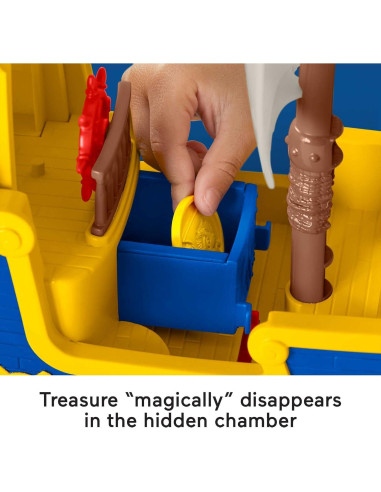 Barco Pirata El Bravo Fisher-Price Santiago de los Mares