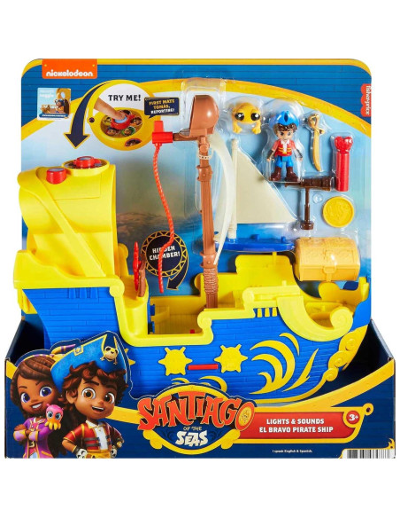 Barco Pirata El Bravo Fisher-Price Santiago de los Mares Barco Pirata El Bravo Fisher-Price Santiago de los Mares