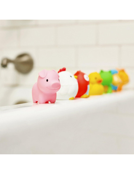 Juguetes de baño Munchkin 8 piezas animales de granja Juguetes de baño Munchkin 8 piezas animales de granja