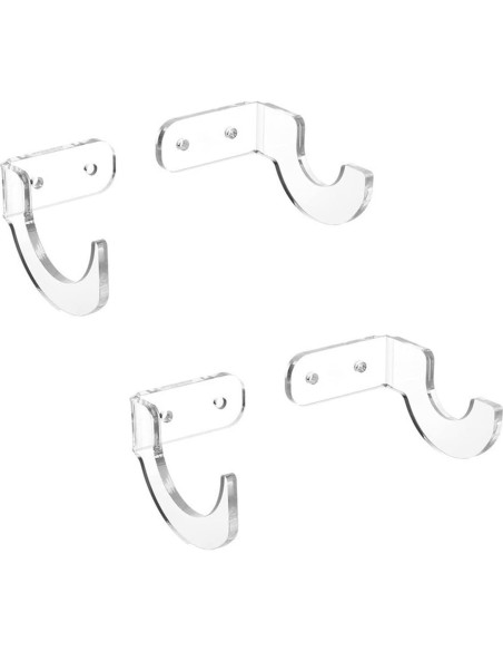 Soporte de Pared para Espadas Acrílico BYTOTU - 2 Juegos Soporte de Pared para Espadas Acrílico BYTOTU - 2 Juegos