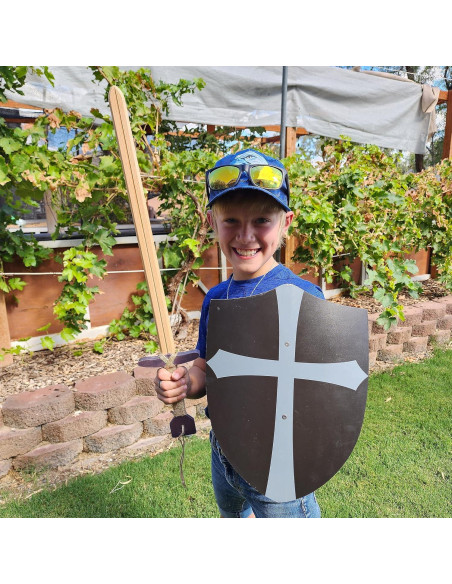 Conjunto Espada y Escudo de Madera para Niños - Aventura Conjunto Espada y Escudo de Madera para Niños - Aventura