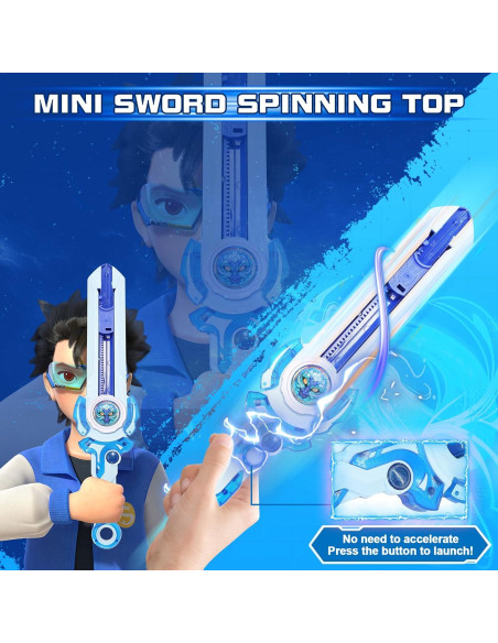 Espada Mini Nado INFINITY para Niños 5-12 Años - Azul Espada Mini Nado INFINITY para Niños 5-12 Años - Azul