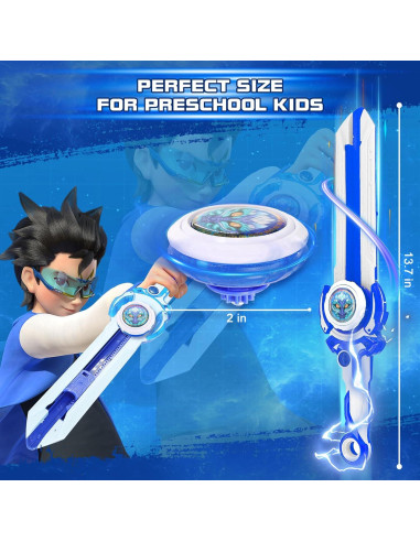 Espada Mini Nado INFINITY para Niños 5-12 Años - Azul
