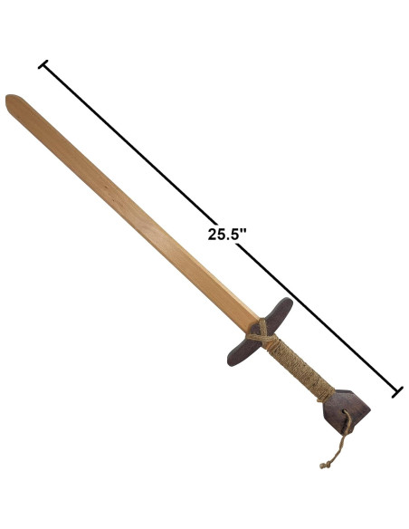 Espada de Juguete de Madera para Niños - La Aventura Te Espera! - Set de 2 Espada de Juguete de Madera para Niños - La Aventura Te Espera! - Set de 2