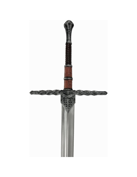 Espada Grande Medieval LOOYAR 47.2" PU Cruzado Caballero Espada Grande Medieval LOOYAR 47.2" PU Cruzado Caballero