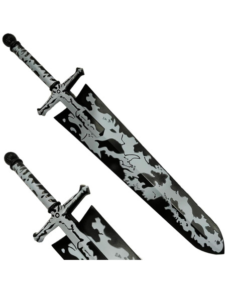 Espada de Espuma LALAPORT 71 cm Tensa Zangetsu Black Clover Espada de Espuma LALAPORT 71 cm Tensa Zangetsu Black Clover