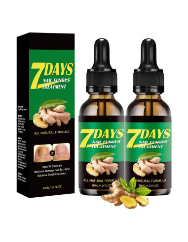 Aceite Nutritivo para Uñas de Jengibre BOCHAO 2PCS 90g