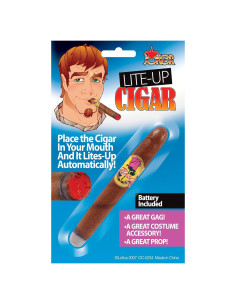 Cigarro Iluminado Falso Loftus International Marrón