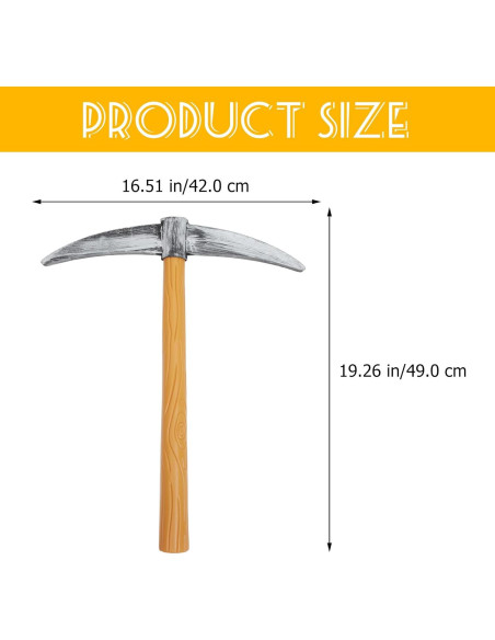 Pala de Disfraz Realista Cosplay Accesorio 49x41cm Pala de Disfraz Realista Cosplay Accesorio 49x41cm