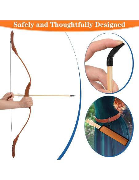 Juego de Arco y Flecha Basbon BA40Z para Niños - 5 Flechas Juego de Arco y Flecha Basbon BA40Z para Niños - 5 Flechas
