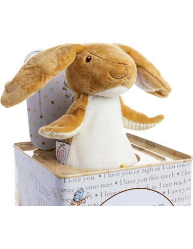 Jack-in-the-Box Conejo Nutbrown Kids Preferred 14 cm
