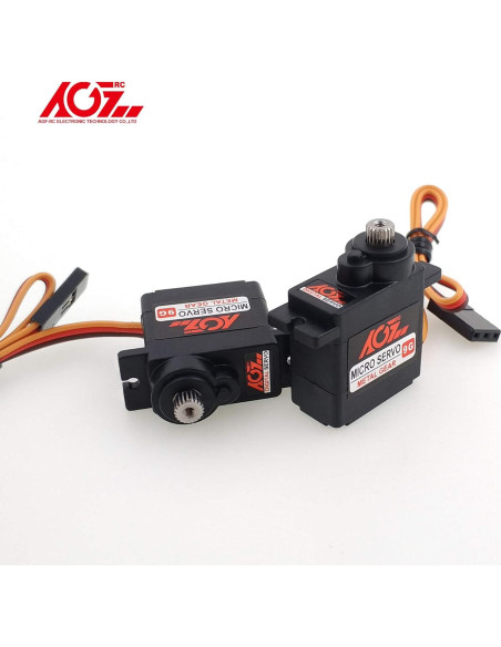 Kit de Servos Micro AGFRC B11DLS 2PCS 2.8KG 180 Kit de Servos Micro AGFRC B11DLS 2PCS 2.8KG 180