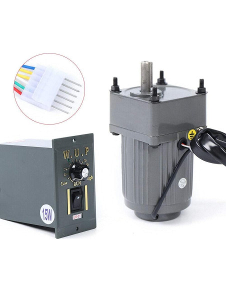 Motor Reductor Gdrasuya10 15W 270RPM Ajustable AC Motor Reductor Gdrasuya10 15W 270RPM Ajustable AC