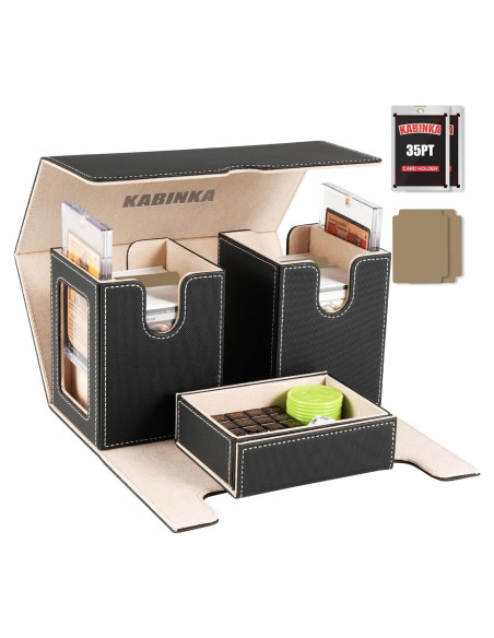 Caja de Deck Kabinka 3 en 1 para Cartas Coleccionables Caja de Deck Kabinka 3 en 1 para Cartas Coleccionables