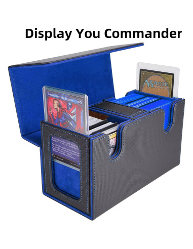 Caja de Almacenamiento de Cartas AFIING 3-en-1 para MTG
