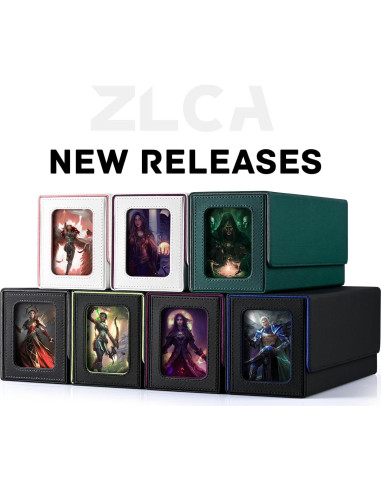 Caja de Cartas ZLCA Commander 600+ Cartas Magnética