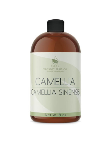 Aceite de Semilla de Camelia Orgánico Puro 226.8 ml - Hidratante