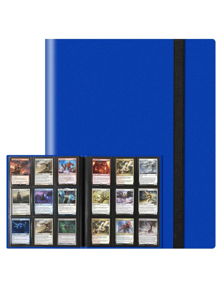 Álbum TiopLior 360 Bolsillos para Tarjetas de Comercio Azul Álbum TiopLior 360 Bolsillos para Tarjetas de Comercio Azul