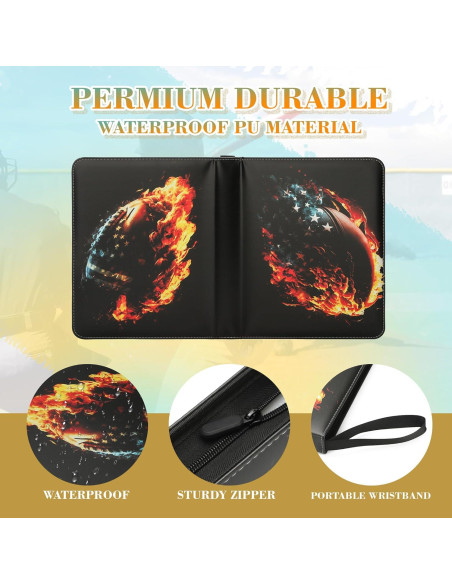 Carpeta de Fundas TCGUARD 900 Bolsillos para Tarjetas Carpeta de Fundas TCGUARD 900 Bolsillos para Tarjetas