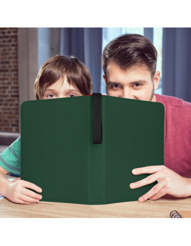 Carpeta de Tarjetas Foalgo 9 Bolsillos 720 Tarjetas Verde