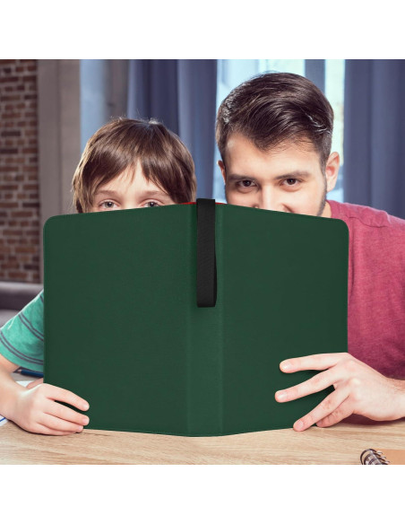 Carpeta de Tarjetas Foalgo 9 Bolsillos 720 Tarjetas Verde Carpeta de Tarjetas Foalgo 9 Bolsillos 720 Tarjetas Verde