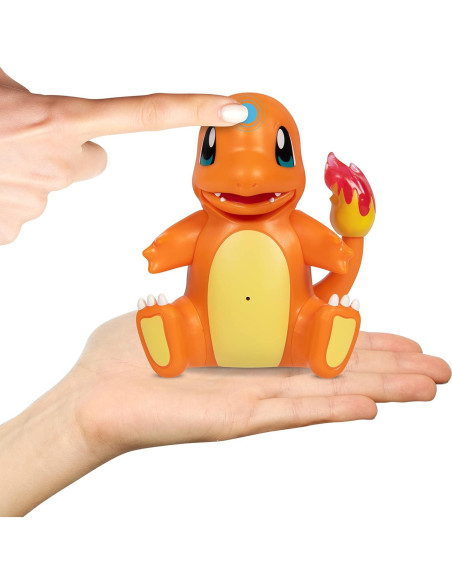 Pokémon Interactivo Charmander Jazwares - Reacciones Táctiles y Sonoras Pokémon Interactivo Charmander Jazwares - Reacciones Táctiles y Sonoras