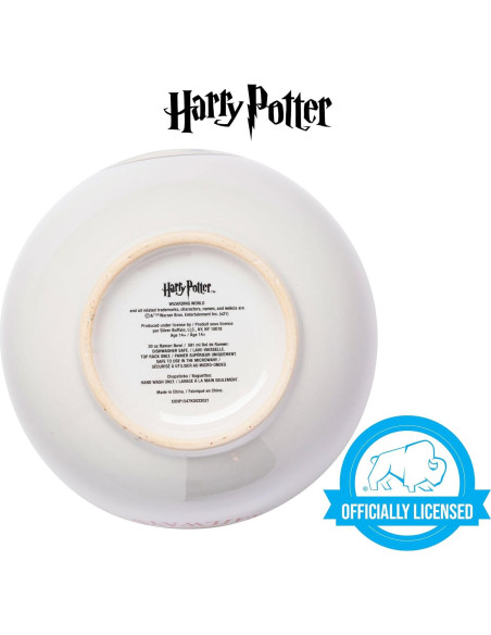 Tazón Cerámica Harry Potter Hogwarts 20 oz con Palillos Tazón Cerámica Harry Potter Hogwarts 20 oz con Palillos